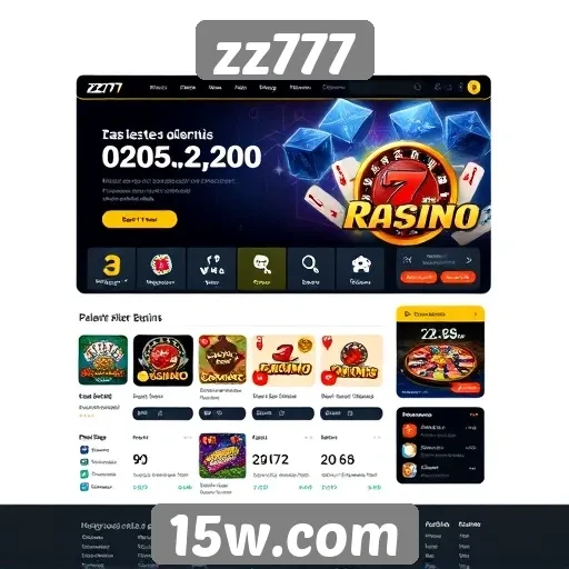 Experiência do usuário no site zz777 em destaque